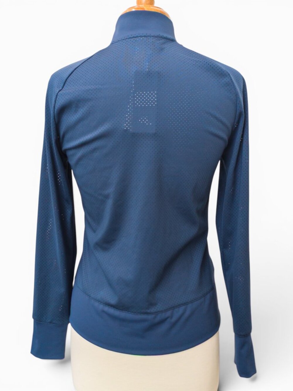 SOLD - Adidas Crew-Navy Perforated Full-Zip Golf Jacket | NWT Women’s S - Picture 4 of 16